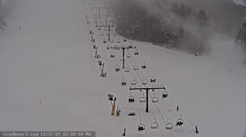Weather camera view of Wisp Ski Resort.