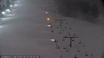 Weather camera view of Wisp Ski Resort.