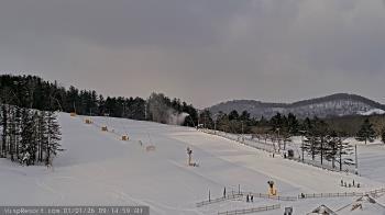 Weather camera view of Wisp Ski Resort.