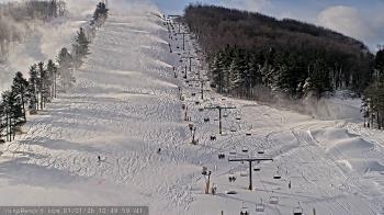 Weather camera view of Wisp Ski Resort.