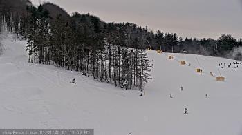 Weather camera view of Wisp Ski Resort.