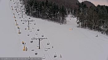Weather camera view of Wisp Ski Resort.