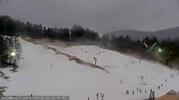 Weather camera view of Wisp Ski Resort.