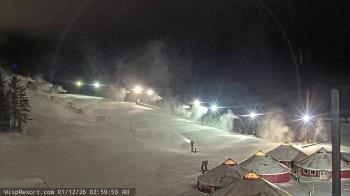 Weather camera view of Wisp Ski Resort.