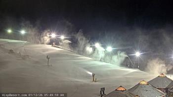 Weather camera view of Wisp Ski Resort.
