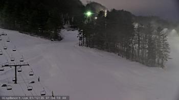 Weather camera view of Wisp Ski Resort.