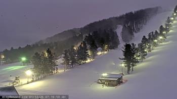Weather camera view of Wisp Ski Resort.