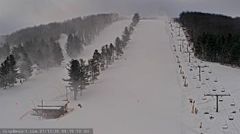 Weather camera view of Wisp Ski Resort.