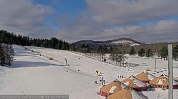 Weather camera view of Wisp Ski Resort.