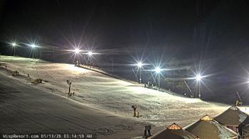Weather camera view of Wisp Ski Resort.