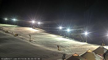 Weather camera view of Wisp Ski Resort.