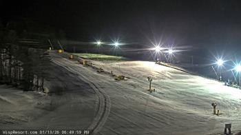 Weather camera view of Wisp Ski Resort.