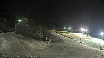 Weather camera view of Wisp Ski Resort.