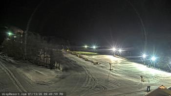 Weather camera view of Wisp Ski Resort.