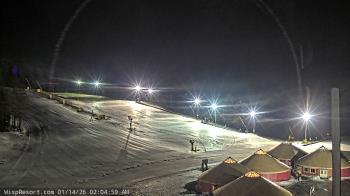 Weather camera view of Wisp Ski Resort.