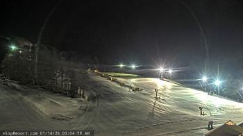 Weather camera view of Wisp Ski Resort.