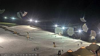 Weather camera view of Wisp Ski Resort.