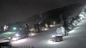 Weather camera view of Wisp Ski Resort.