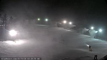 Weather camera view of Wisp Ski Resort.