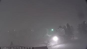 Weather camera view of Wisp Ski Resort.