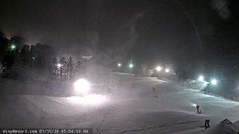 Weather camera view of Wisp Ski Resort.