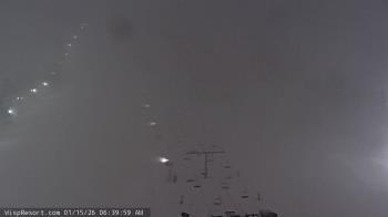 Weather camera view of Wisp Ski Resort.