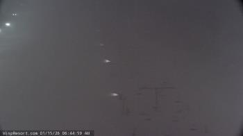 Weather camera view of Wisp Ski Resort.