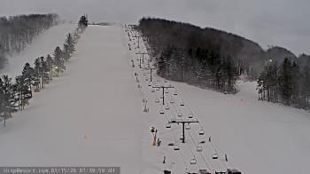 Weather camera view of Wisp Ski Resort.