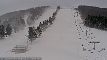 Weather camera view of Wisp Ski Resort.
