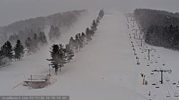 Weather camera view of Wisp Ski Resort.