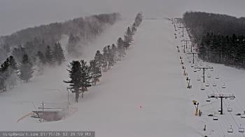 Weather camera view of Wisp Ski Resort.