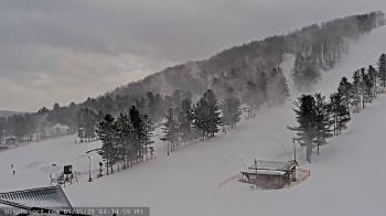Weather camera view of Wisp Ski Resort.