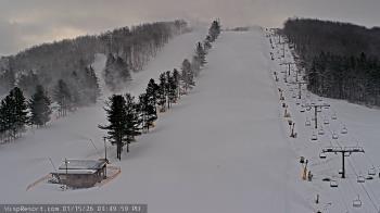 Weather camera view of Wisp Ski Resort.