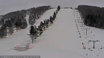 Weather camera view of Wisp Ski Resort.