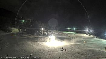 Weather camera view of Wisp Ski Resort.