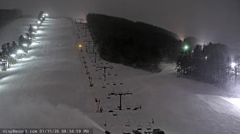 Weather camera view of Wisp Ski Resort.