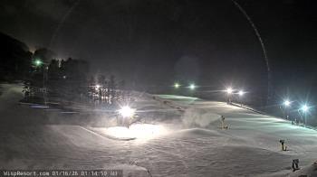 Weather camera view of Wisp Ski Resort.