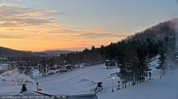 Weather camera view of Wisp Ski Resort.