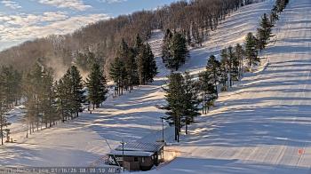 Weather camera view of Wisp Ski Resort.