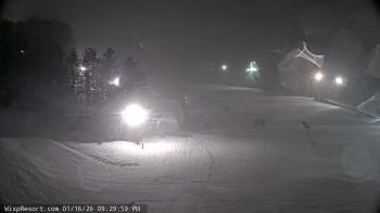 Weather camera view of Wisp Ski Resort.