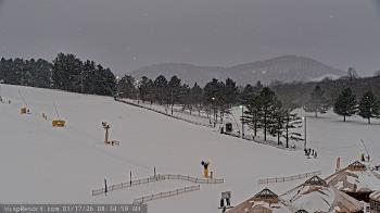 Weather camera view of Wisp Ski Resort.