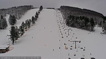 Weather camera view of Wisp Ski Resort.