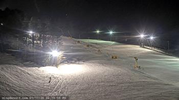 Weather camera view of Wisp Ski Resort.