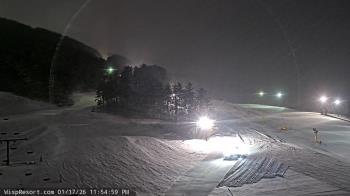 Weather camera view of Wisp Ski Resort.