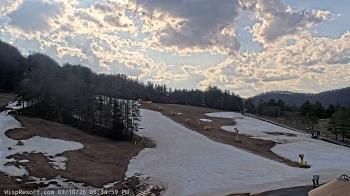 Weather camera view of Wisp Ski Resort.