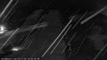 Weather camera view of Wisp Ski Resort.