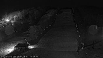Weather camera view of Wisp Ski Resort.