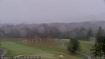 Weather camera view of Wisp Ski Resort.