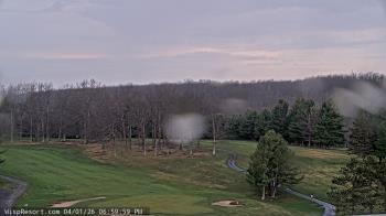 Weather camera view of Wisp Ski Resort.