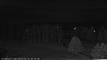 Weather camera view of Wisp Ski Resort.